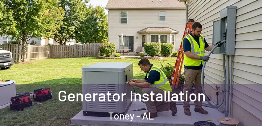  Generator Installation Toney - AL