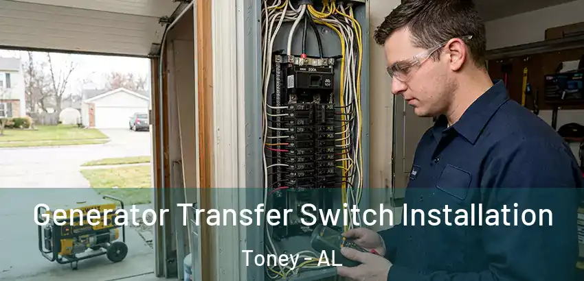  Generator Transfer Switch Installation Toney - AL