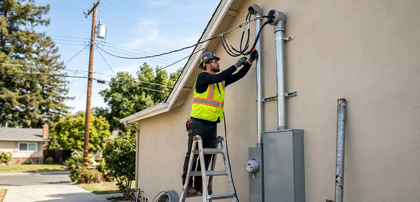 Electrical Service Entrance and Mast Upgrade in Toney