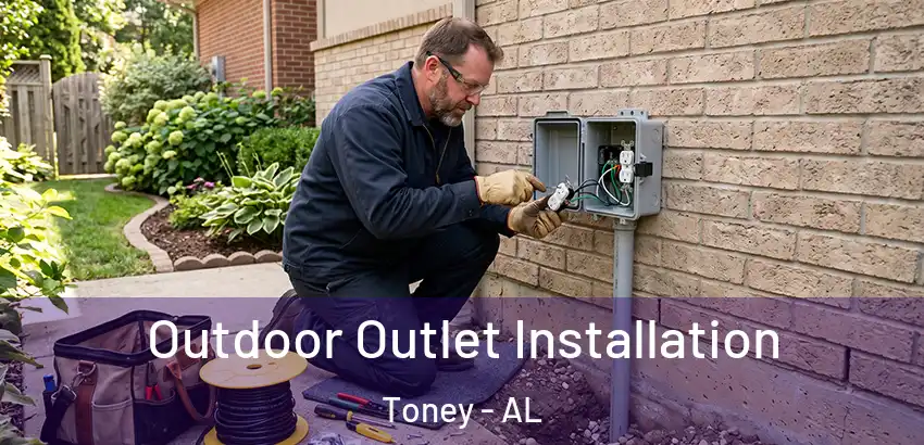 Outdoor Outlet Installation Toney - AL